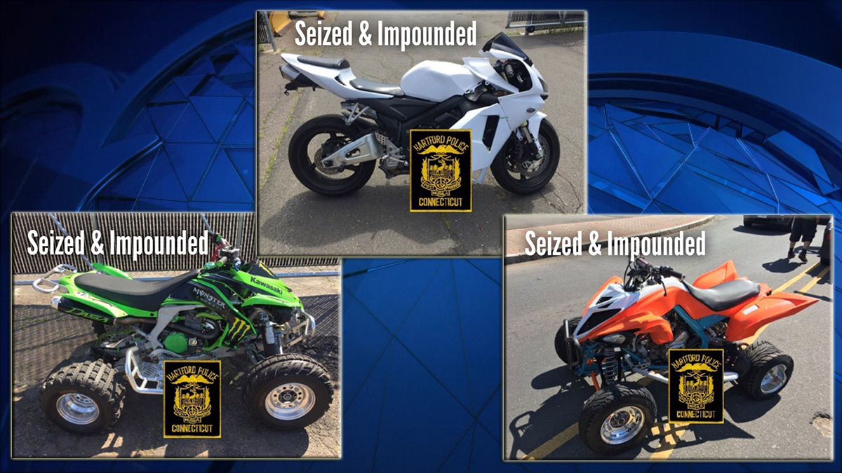 Facebook Post Leads Hartford Police to Illegal Group Ride