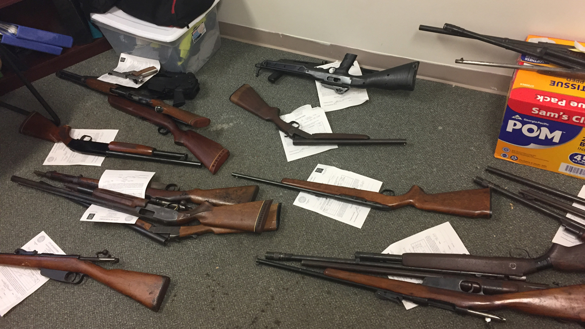 More than 200 Guns Collected at Hartford Gun Buyback Event
