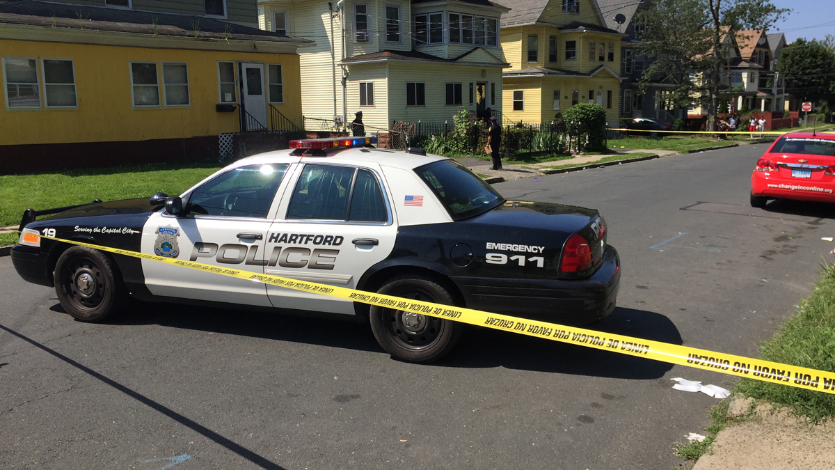 Man Crashes Car After Being Grazed by Bullet in Hartford: PD