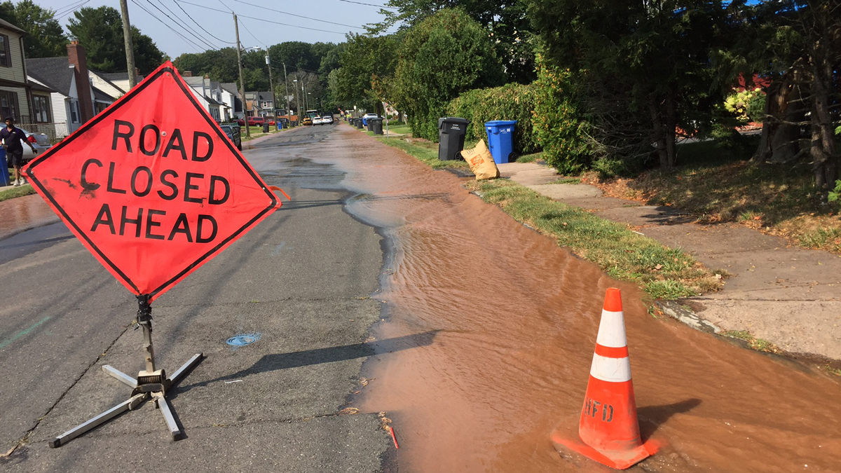 8 Properties Without Water After Hartford Water Main Break