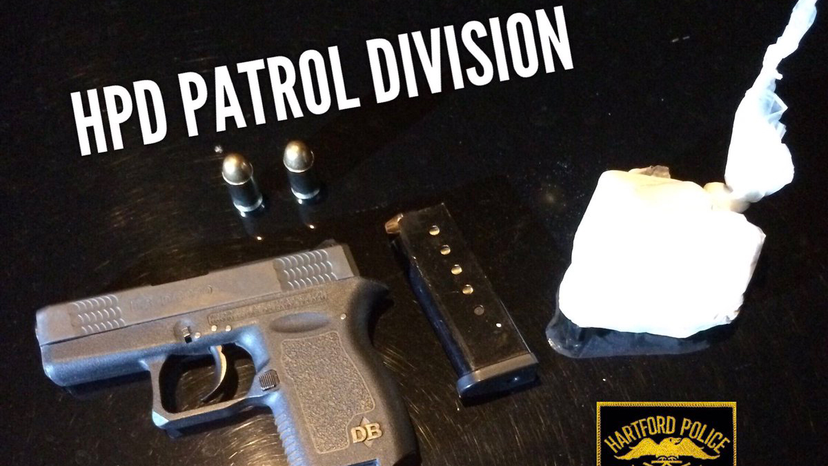 Hartford Police Seize Gun, Drugs After Shot Spotter Activation