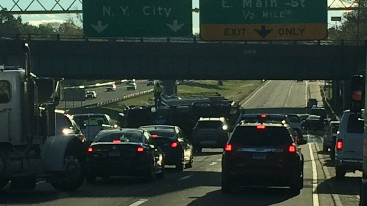 I-91 South in Meriden Shut Down Following Crash