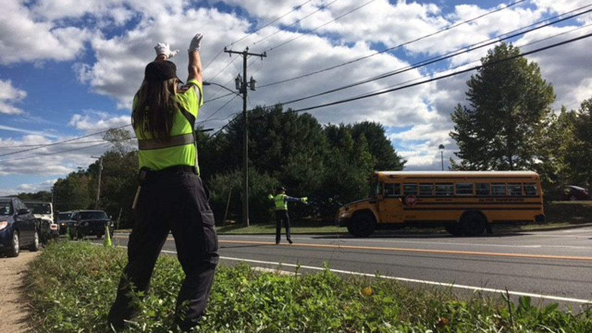 Newtown Says Goodbye to Dancing Crossing Guard