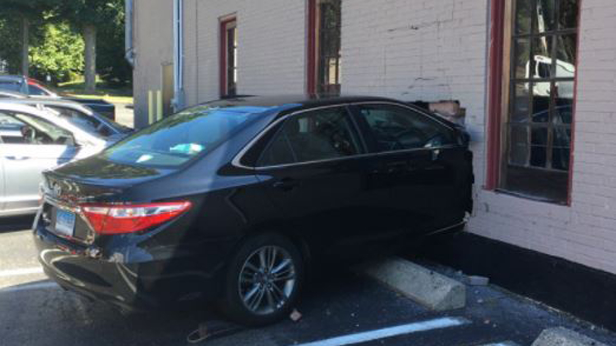 Employee Crashes Through Wall at Milford Salon: PD