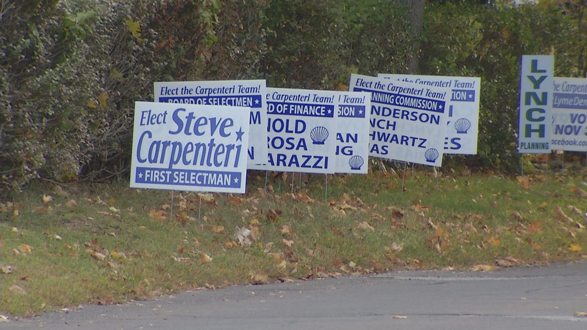 Hundreds of Campaign Signs Taken or Damaged in East Lyme