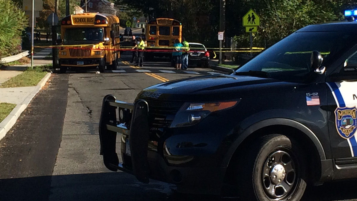 Student Riding Skateboard Struck by School Bus in Meriden