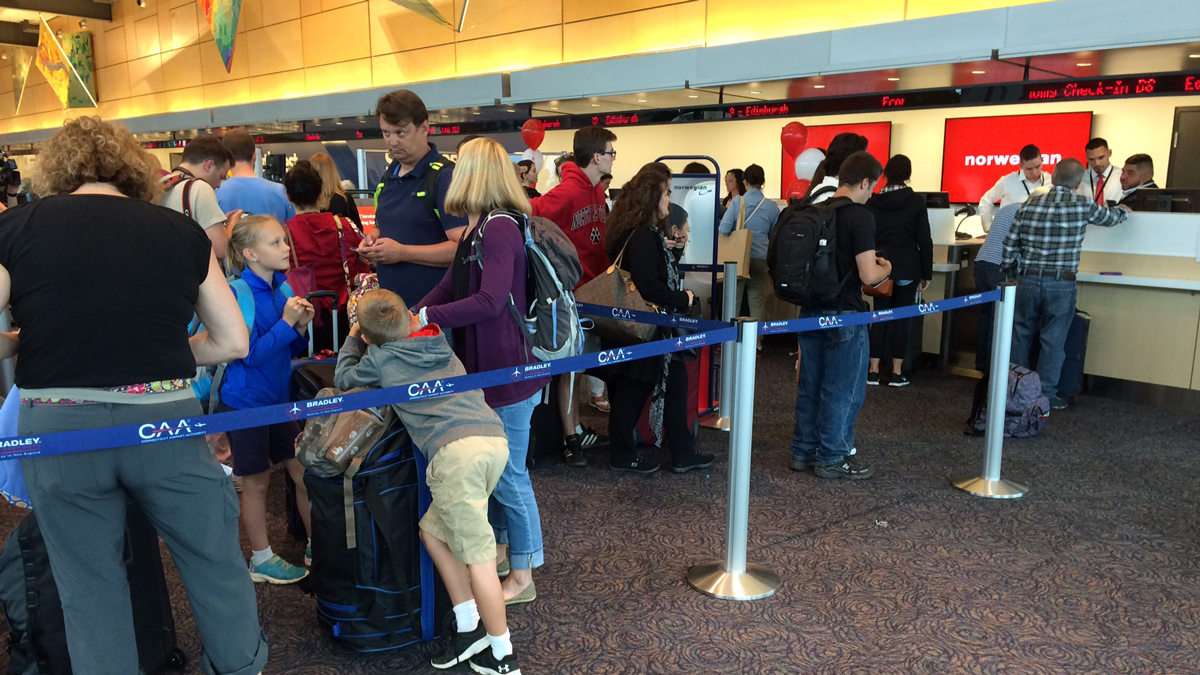 Norwegian Air Begins Flights From Bradley to Scotland