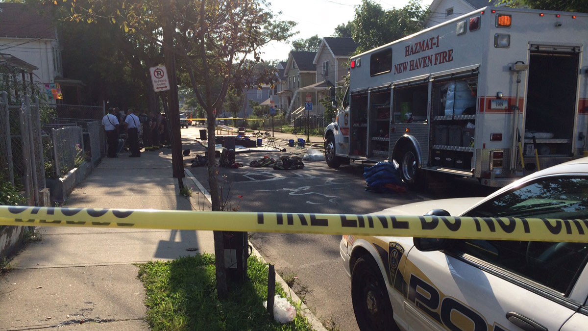 Crews Investigate Hazmat Situation in New Haven