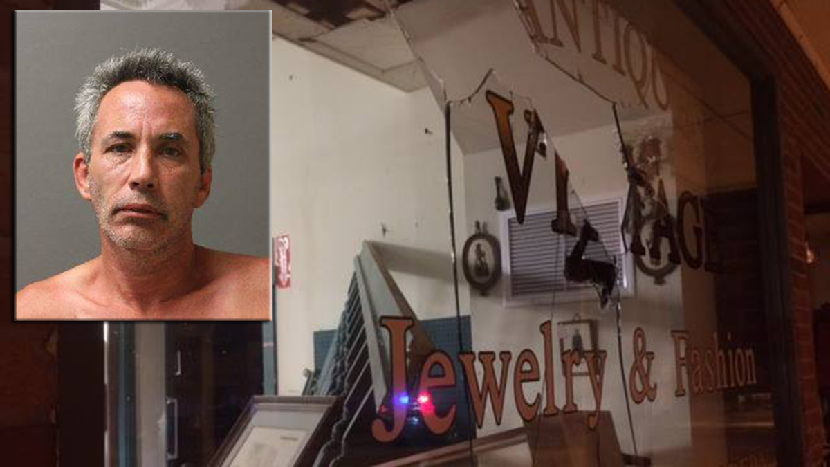 Naked Man Found Burglarizing Putnam Antique Store: Police