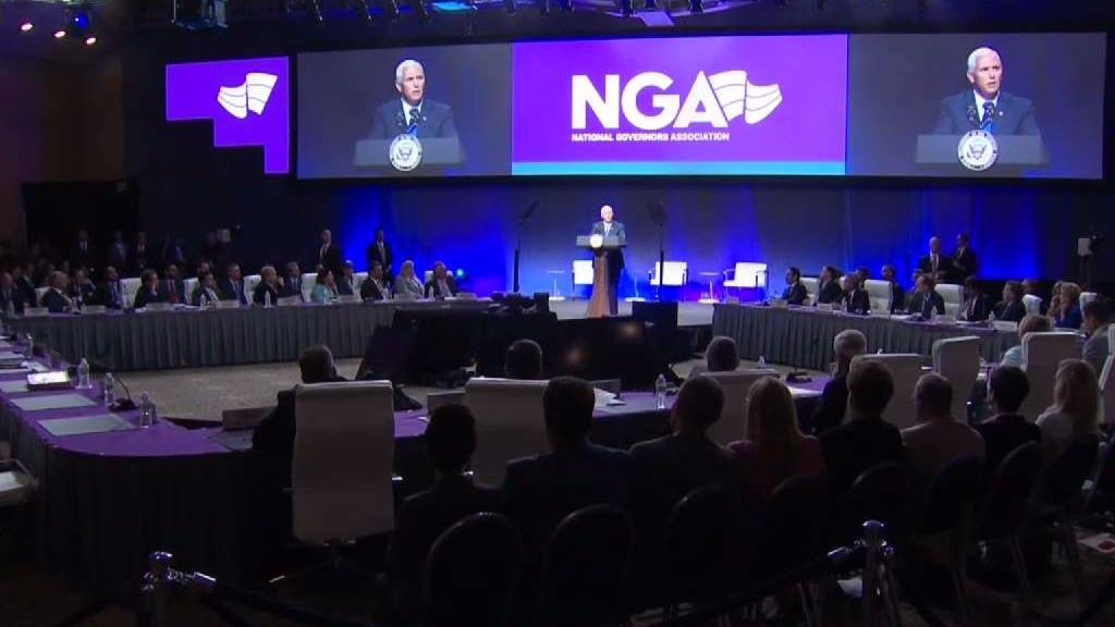 Pence Sells GOP Healthcare Plan at Governors' Conference