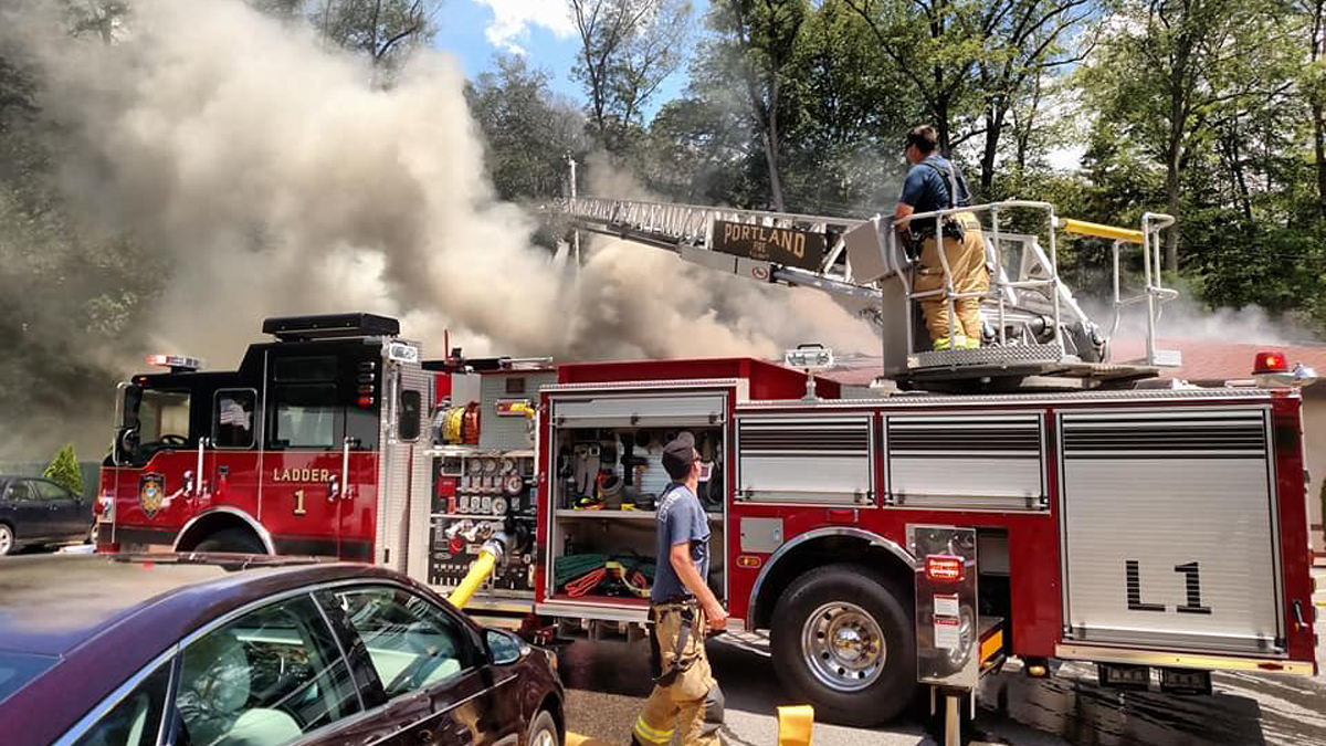 Reception Cut Short After Fire at St. Clements Castle