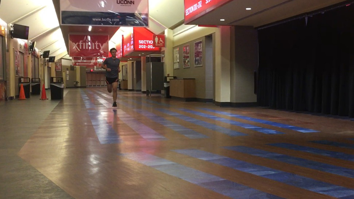 'Try as Hard as You Can': Childhood Paralysis Drives Runner