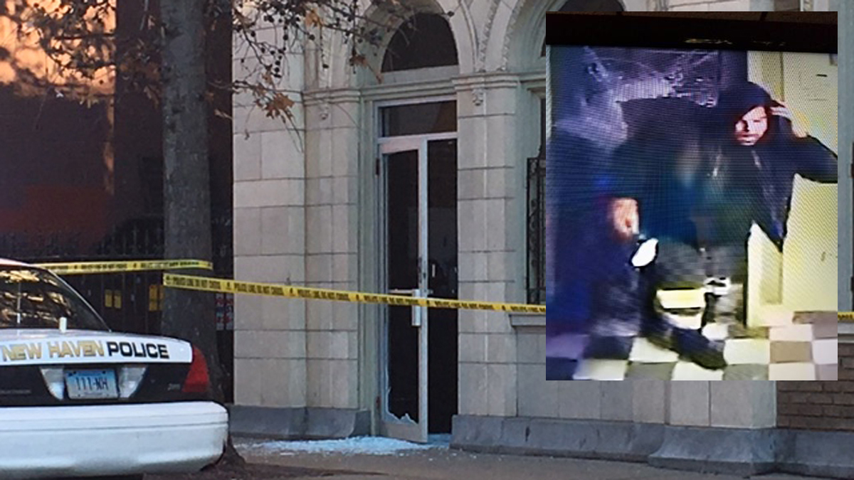 New Haven Police Seek Suspect in 'Smash-and-Grab' Burglaries