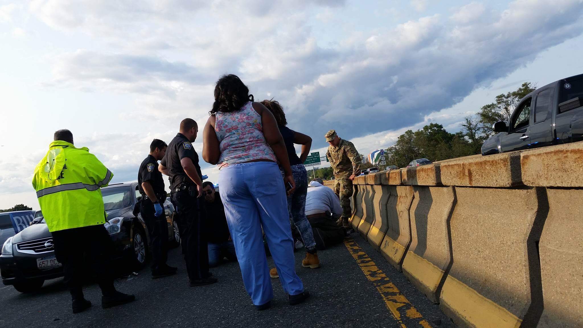 Suspect's Vehicle Found After Father, Son Shot on I-93