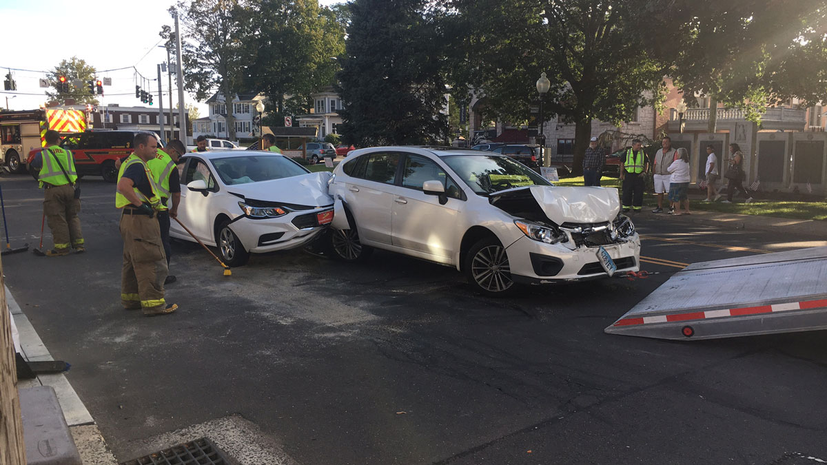 Main Street in Southington Shut Down After Accident