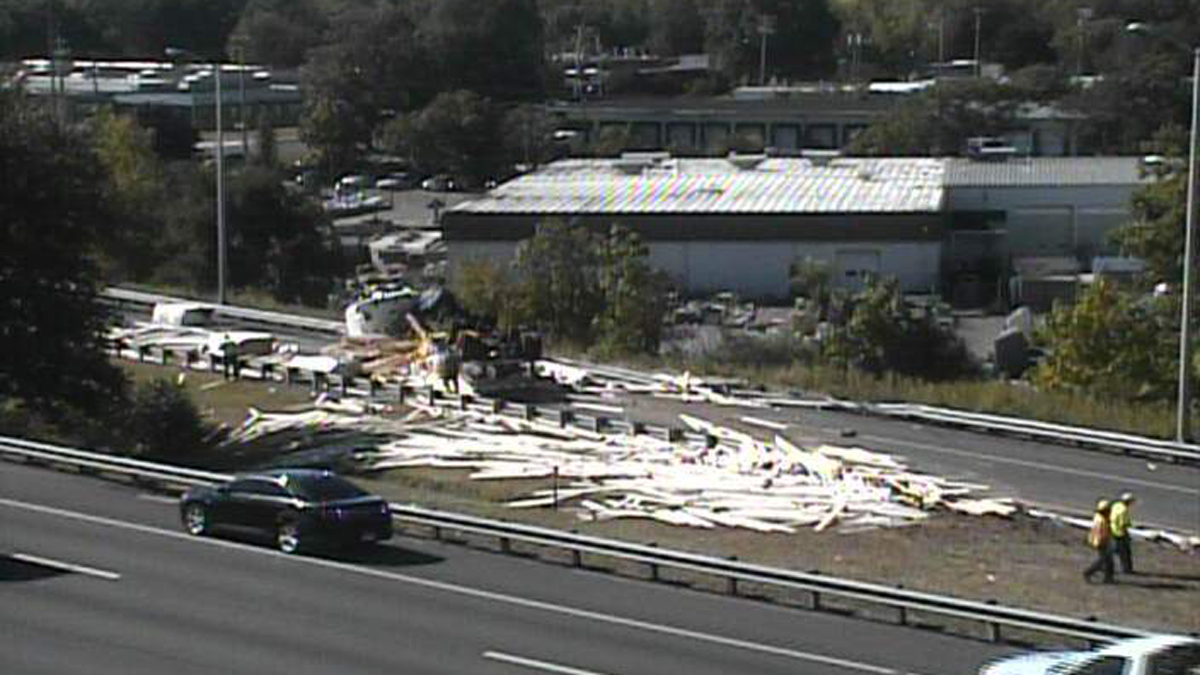 Exit Ramp on I-95 Closed Following Tractor Trailer Rollover