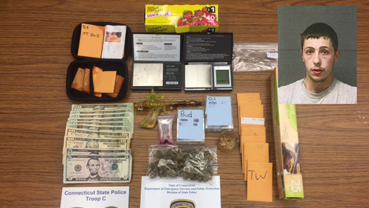 Two Arrested in Tolland After Police Find Equipment for 'Dabs'