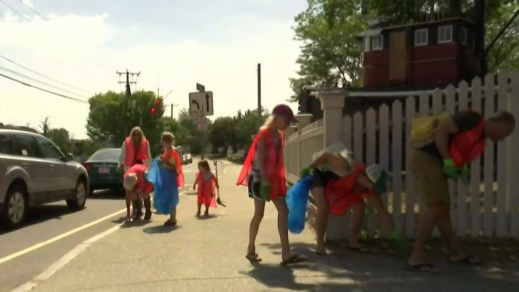 Volunteers Come Out to Help Clean Up Mystic