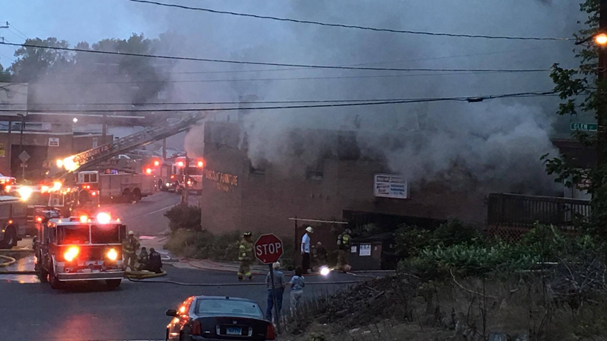 Waterbury Furniture Store Devastated by Fire