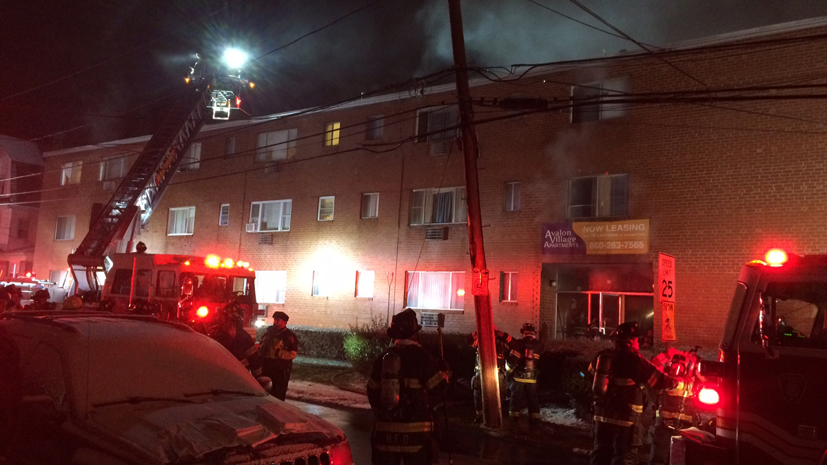 71 Hartford Residents Displaced by Overnight Fire