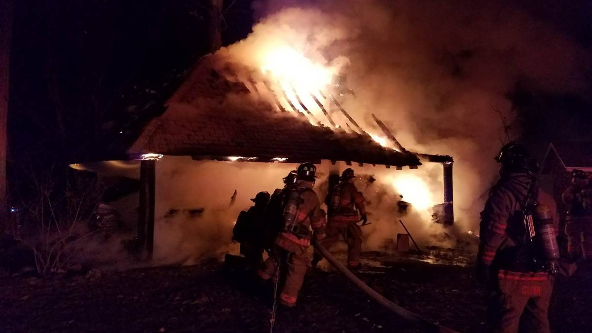 No Injuries in Wethersfield Pavilion Fire