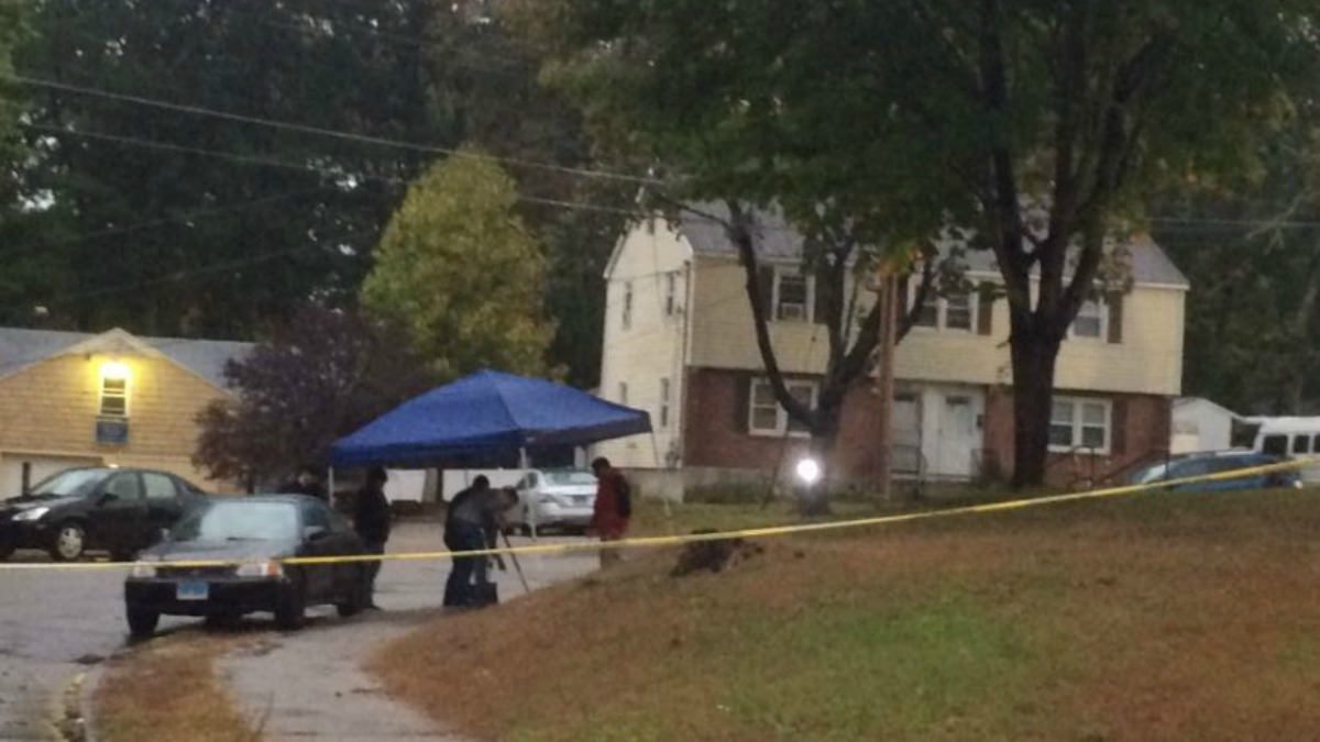 Detectives Investigating 2 Scenes in Willimantic