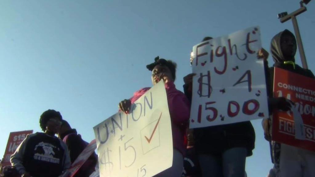 Workers Mark Labor Day with Demand for Higher Minimum Wage