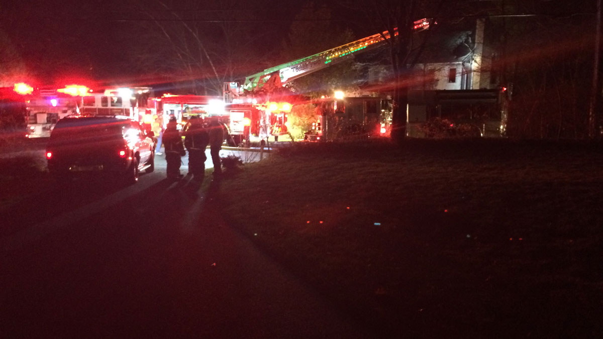 Fire Damages Home in Canton