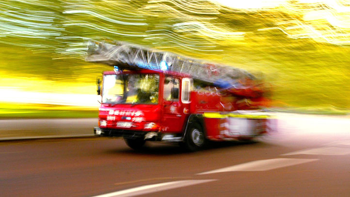 Crews Battle Structure Fire in Ellington