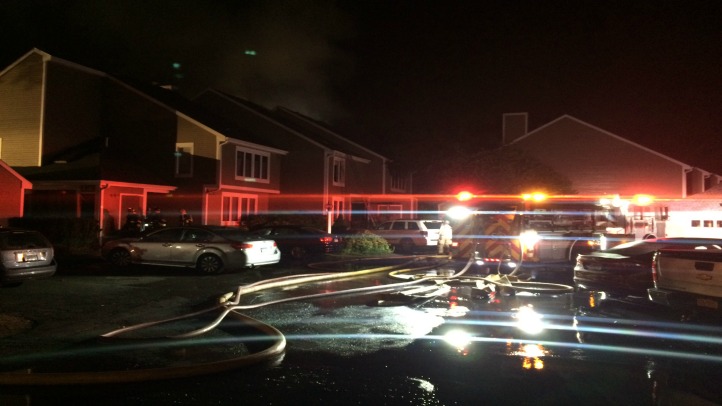 Fire Rips Through Guilford Condo Complex