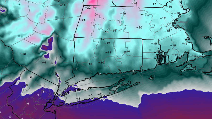 Wind Chills 10 to 20 Below Zero Friday