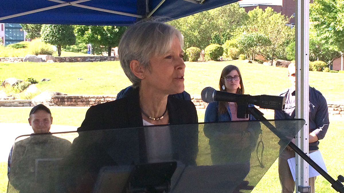 Green Party's Jill Stein Visits CCSU