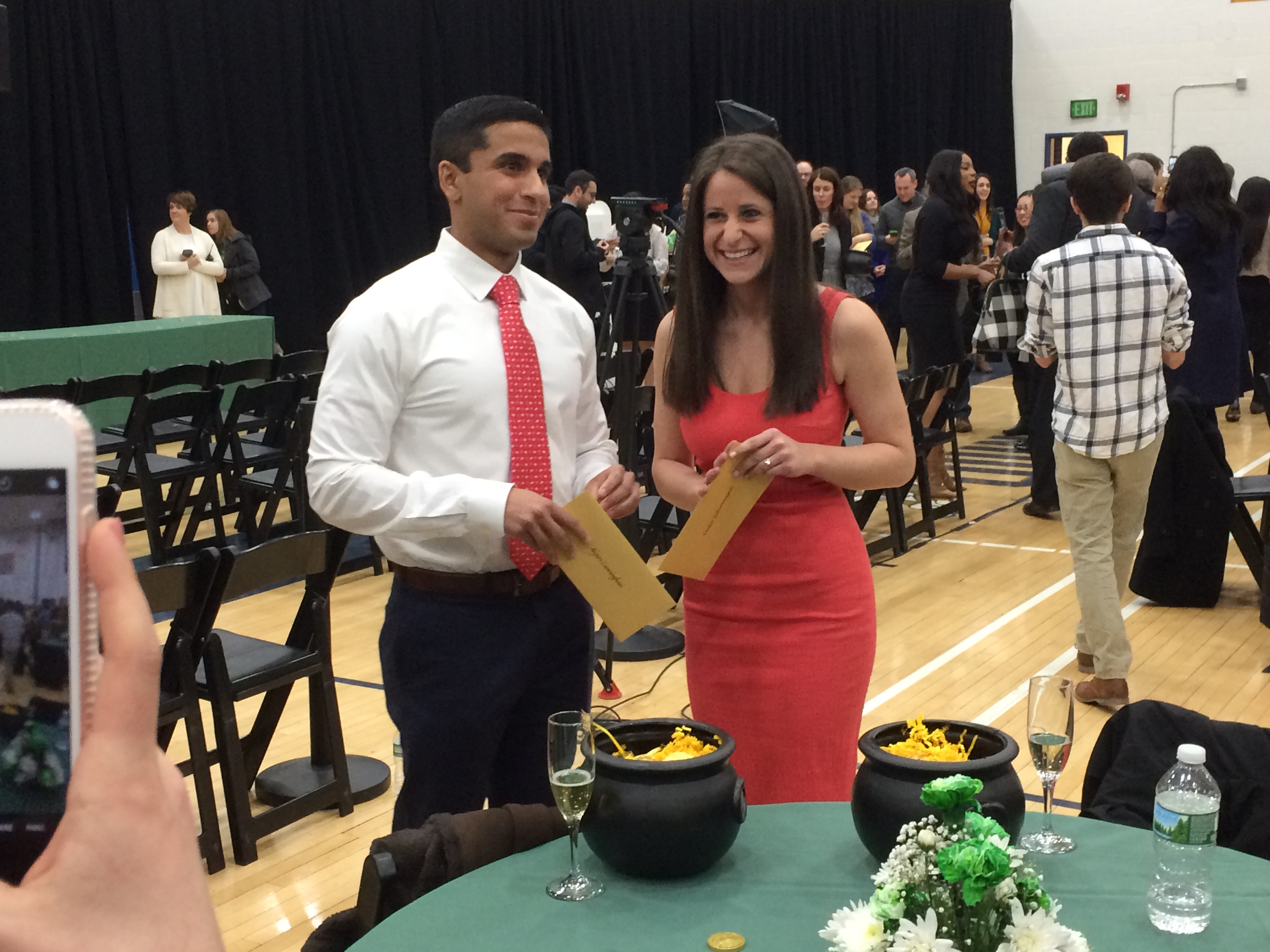 Inaugural Class at Quinnipiac’s School of Medicine Celebrates Match Day