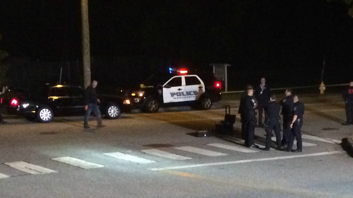 Police Search For Two Suspects After Shooting in Manchester