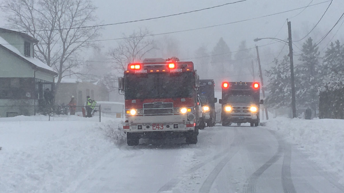 Pedestrian Hit in Enfield During Blizzard