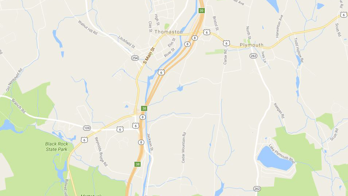 Lanes on Route 8 in Thomaston Closed