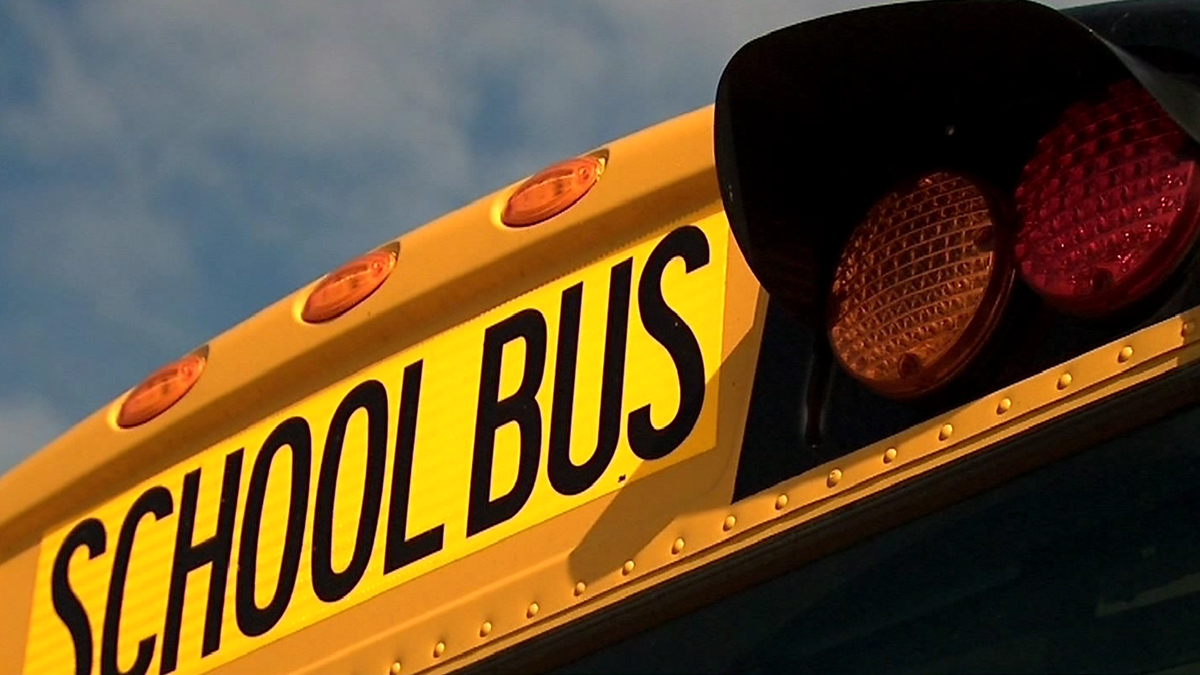 Car Collides with School Bus in Coventry