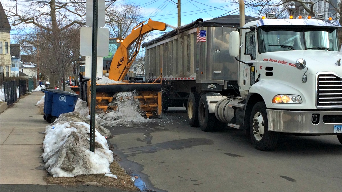 New Haven Issues Targeted Parking Ban to Deal With Snow Removal