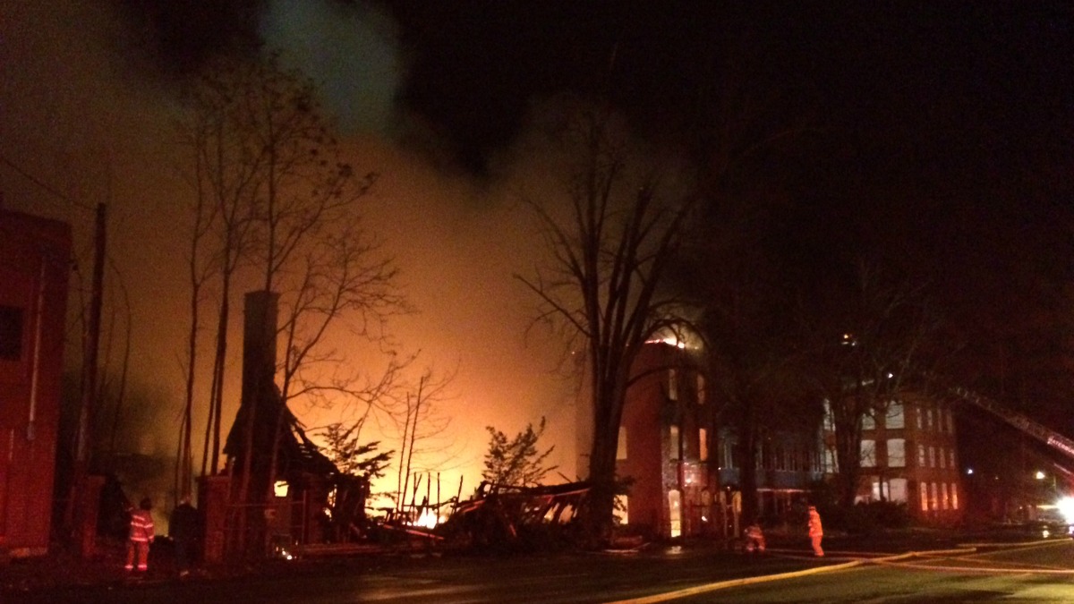 Waterbury Factory Fire May Have Been Intentionally Set: FD