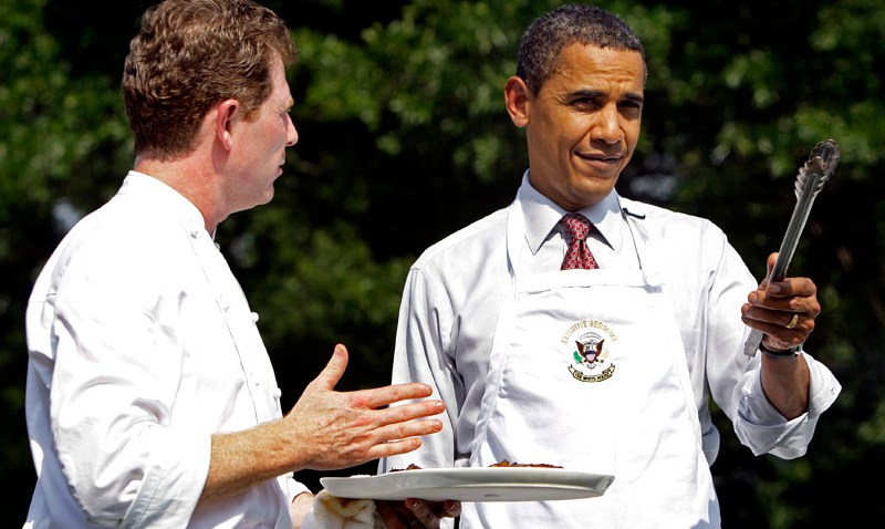 061909 Obama Bobby Flay