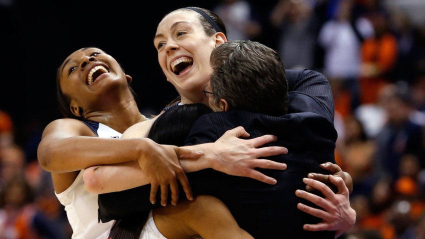 APTOPIX NCAA Championship Syracuse UConn Basketball