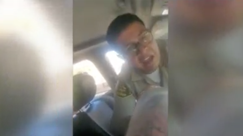 Jesus Medina was arrested in a confrontation caught on camera in Lynwood.