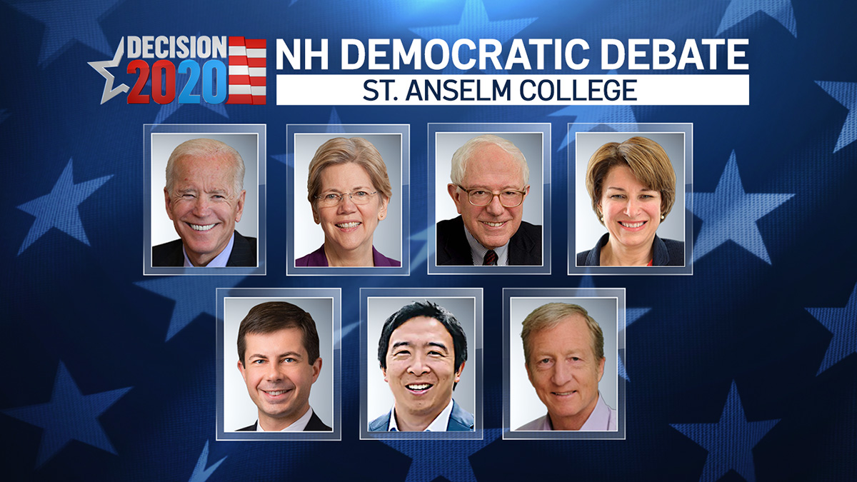 Recap: Dems Debate In New Hampshire – NBC Connecticut