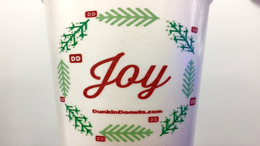 Dunkin' Donuts holiday cup