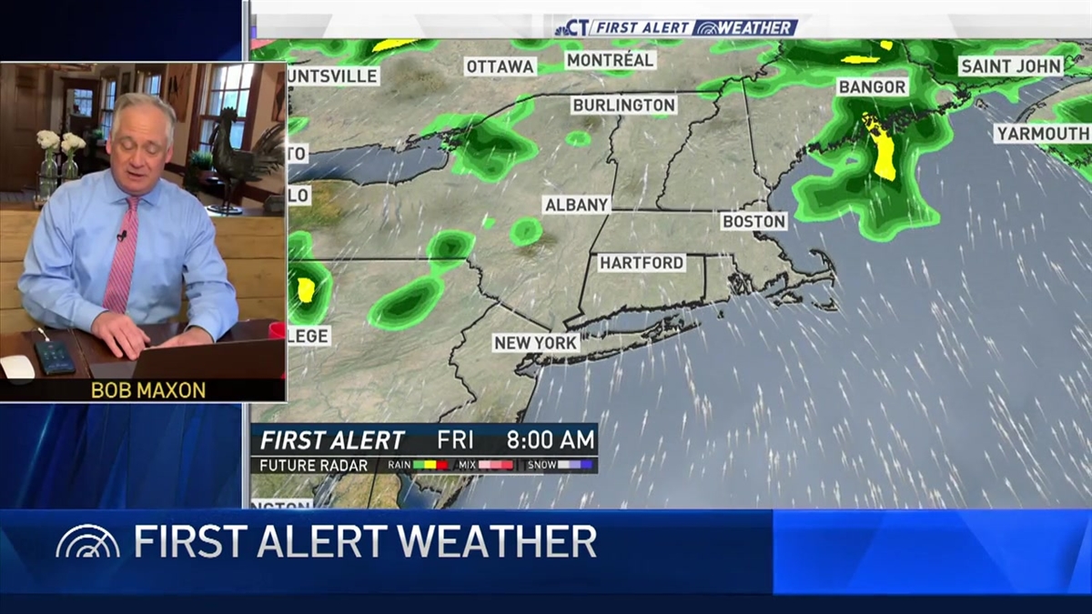 Morning Forecast for March 18 NBC Connecticut