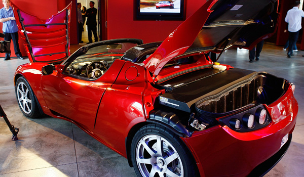 Tesla sports car