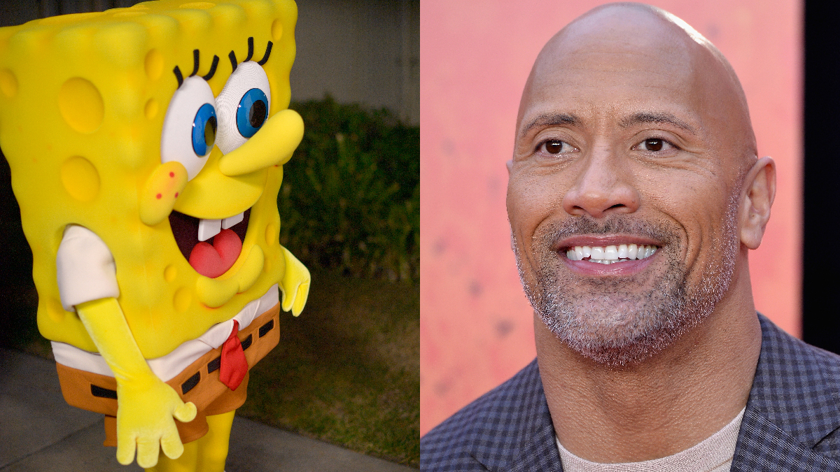 SpongeBob Befriends ‘The Rock’ Over Their ‘Cool’ Nicknames NBC