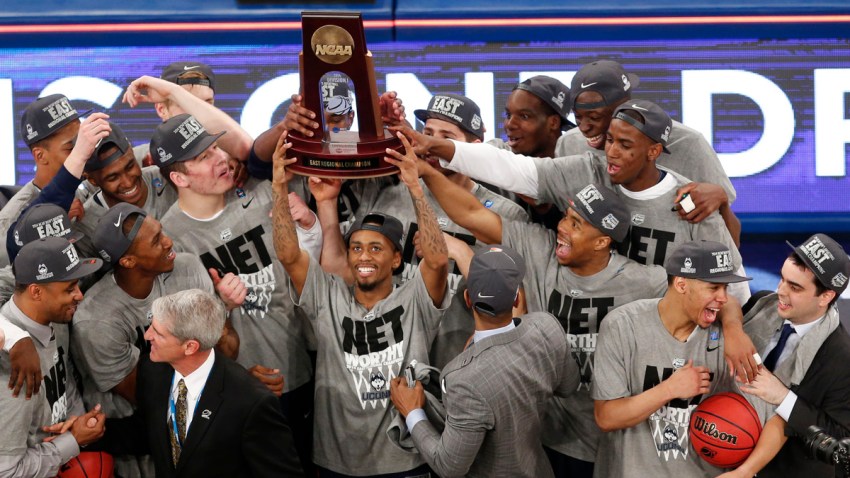 NCAA UConn Michigan St Basketball