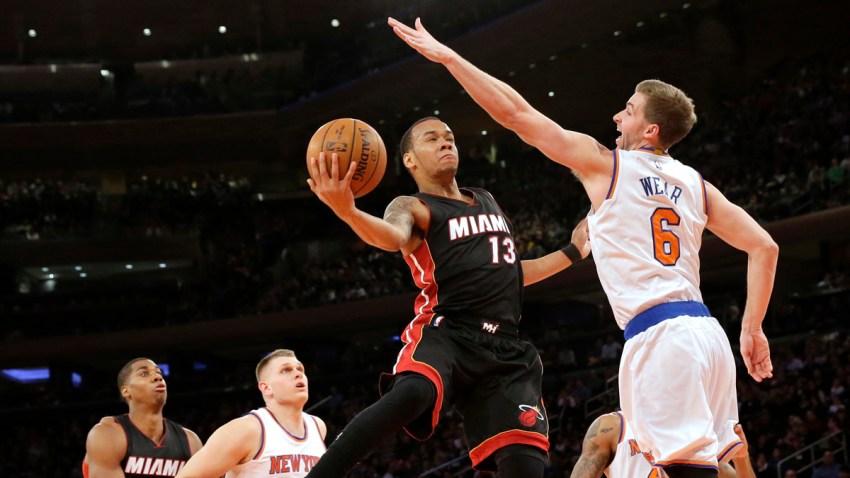 Heat Knicks Basketball