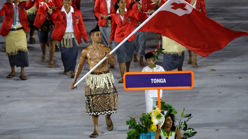 Rio Olympics Opening Ceremony Tonga